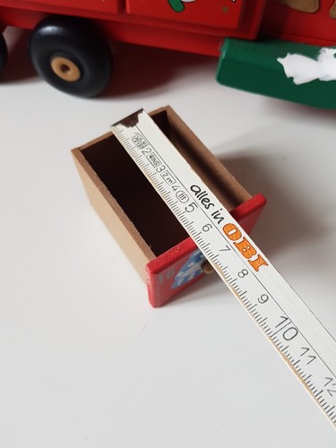 Adventskalender LKW Auto aus Holz, Weihnachtskalender Deko - Bild 18 von 20