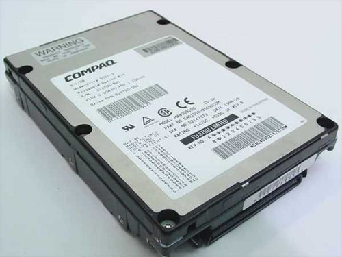 Compaq 313720-001 9.1GB 3.5" Wide-Ultra SCSI 3 Hard Drive 7200 RPM 80 Pin - Picture 1 of 3