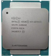 Intel Xeon E5-2676 V3 2.40GHz 12-Core Processor SR1Y5 - Used / Tested