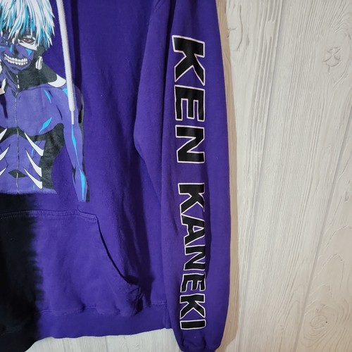 Tokyo Ghoul Purple \u0026 Black Split Hoodie 