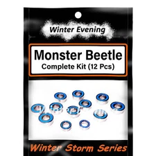 Tamiya Fox, Monster Beetle, Mud Blaster (12 Pcs Rubber Sealed Bearings)
