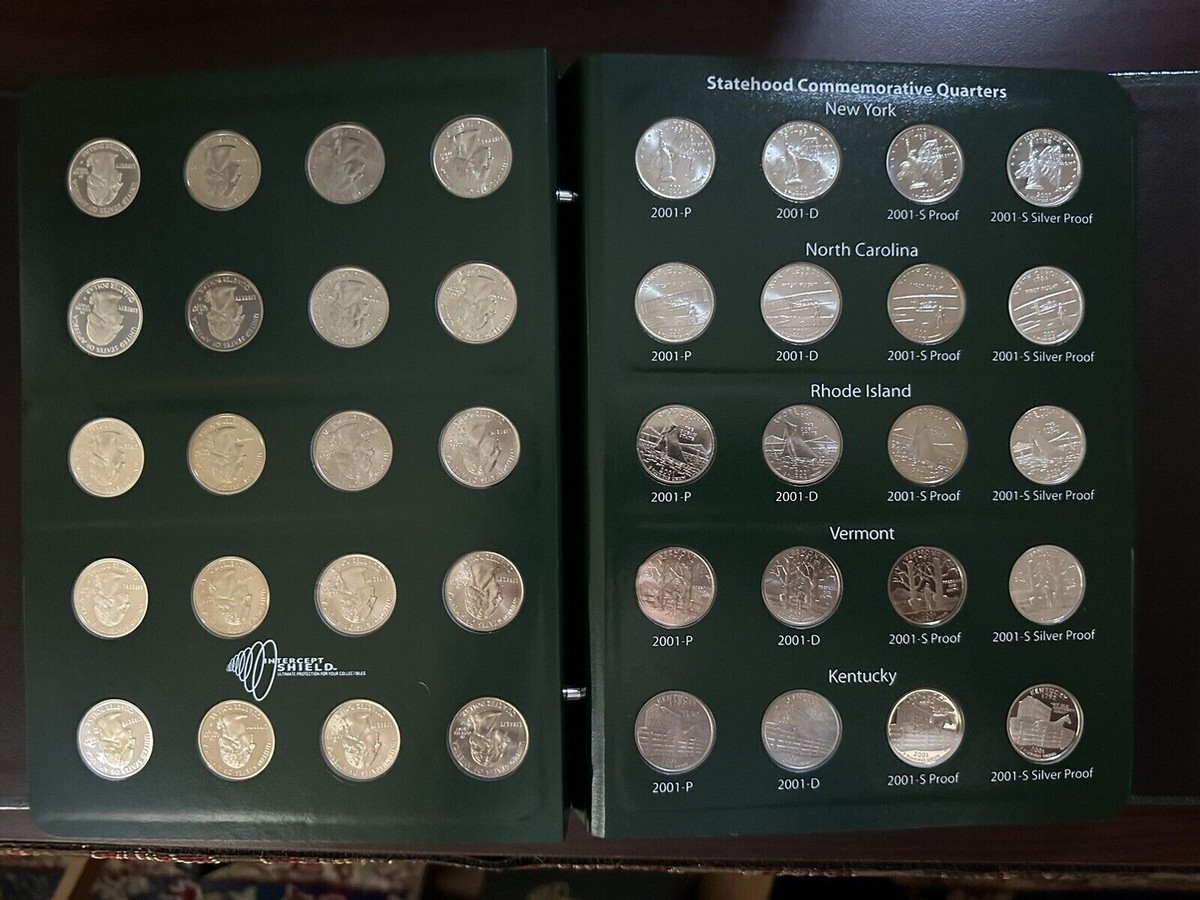 50 STATE QUARTER COMPLETE SET-Includes All Mints, Proof 50 STATE QUARTER COMPLETE SET-Includes All Mints, Proof
