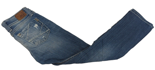 BKE Denim Womens Jeans Stella 29 Stretch Low Rise Distressed 30x27 - Picture 17 of 17