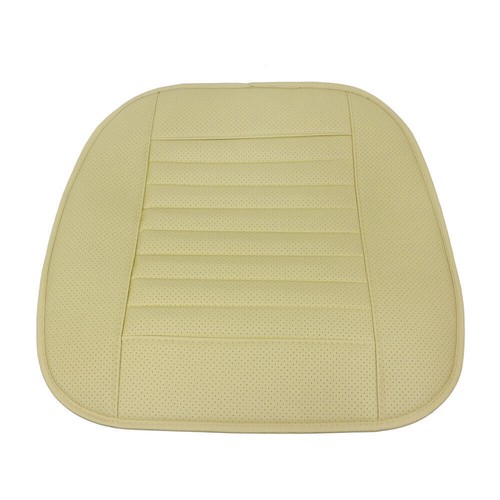 Funda de asiento delantera de coche transpirable de cuero PU alfombrilla cojín de silla envolvente completa - Imagen 22 de 35
