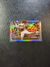 2024 Topps Chrome Ezequiel Tovar Sepia Refractor #105 Rockies