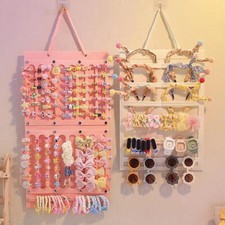 NEW Hair Bows Organizer Wall Hanging Headband Holder Hair Clip Storage Hanger 