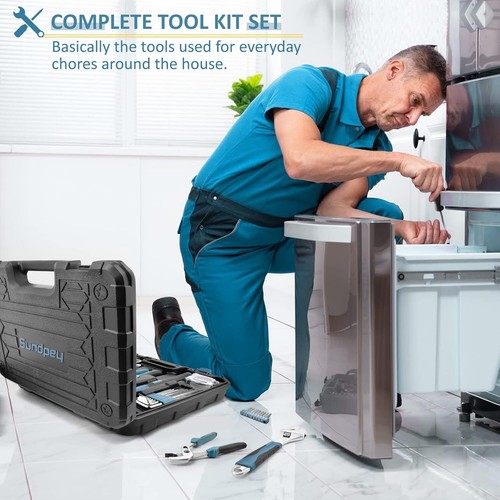 Home Tool Kit 148-Pcs - Household Basic portable Hand Repair Tool Set wi - Picture 27 of 27