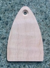 Guilford Flame Maple Truss Rod Cover - fits USA Custom