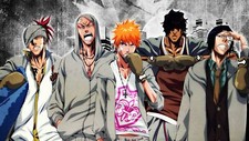 Anime bleach kurosaki ichigo abarai renji ikkaku Custom Gaming Mat Desk