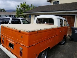 Tonneau Tan Canvas Cover For Vw Bay Window Crew Double Cab Pick Up 68 79 C9669 Ebay