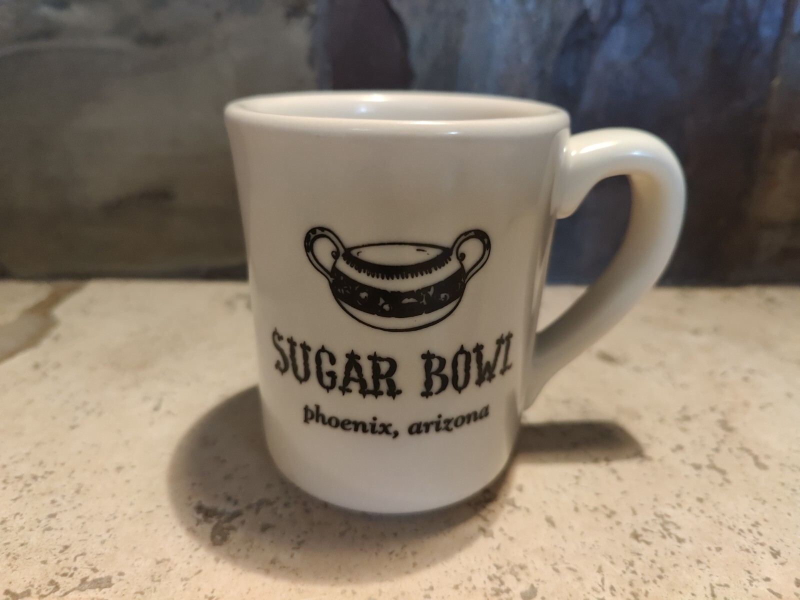 Phoenix Arizona Sugar Bowl Ice Cream Parlor Restuarant Coffee Cup Mug USA Made