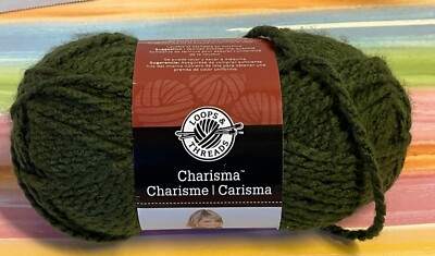 one new skein Loops & Threads Charisma yarn Forest 11