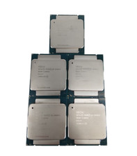 Lot of 5 Intel Xeon E5-2620v3 SR207 2.4GHz, 15M Cache, CPU Processors