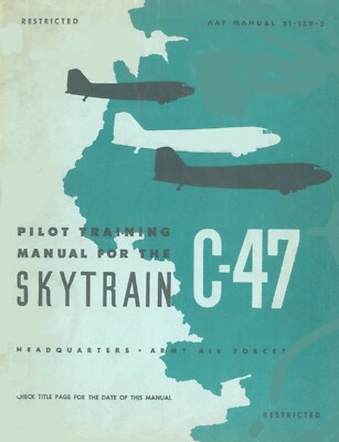 Dakota/Skytrain DC-3/C-47 Bundle: OVP Anleitung+Pilot Training Manual/ auf DVD