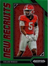 2023 Panini Prizm Draft Picks - New Recruits Green Prizm #NR-16 Kelee Ringo (RC)