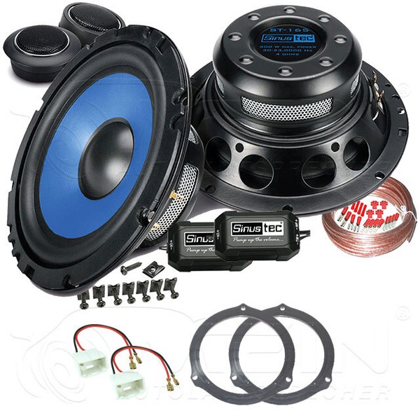 Sinustec Auto Lautsprecher FüR Ford Kuga I 2008-2012 Heck TüR 2-Wege 300W #A5QF-image