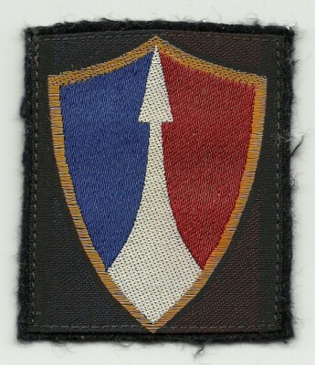 Patch Militaire Tissu Zone Terre Sud - Armée De Terre, Fabrication Française, Neuf