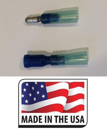 (20) 16-14 GA. .180 SIZE 3M HEAT SHRINK BULLET CONNECTOR (MALE/FEMALE) - 第 1/2 張圖片