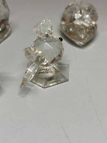 Six Vintage Beautiful Crystal Figurines made in Turkey Pre-owned - Picture 8 of 13