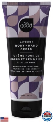 All Good Hand and Body Lotion - Moisturizing Organic Lotion for Dry Skin - La
