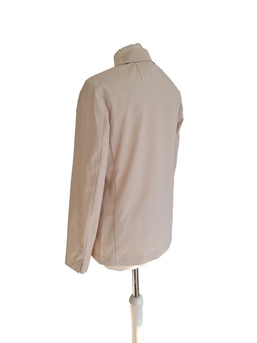 UNIQLO X THEORY WOMENS CREAM LIGHTWEIGHT BLAZER JACKET. SIZE XS/UK 6-8. - Picture 6 of 15