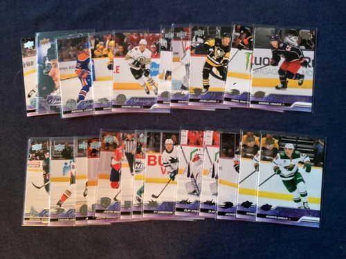 2023-24 UPPER DECK YOUNG GUNS ROOKIE HOCKEY CARDS. YOU PICK LIST. EXTENDED ADDED