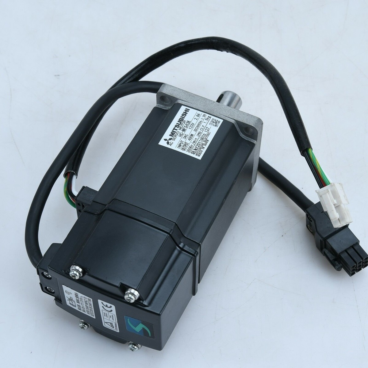 1PC Mitsubishi Used servo motor HC-MFS43K Tested It In Good 1PC Mitsubishi Used servo motor HC-MFS43K Tested It In Good