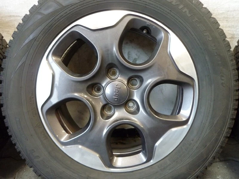 WINTERREIFEN ALUFELGEN ORIGINAL JEEP RENEGADE BU COMPASS MP MX 215/65 R16 8mm - Bild 3 von 4