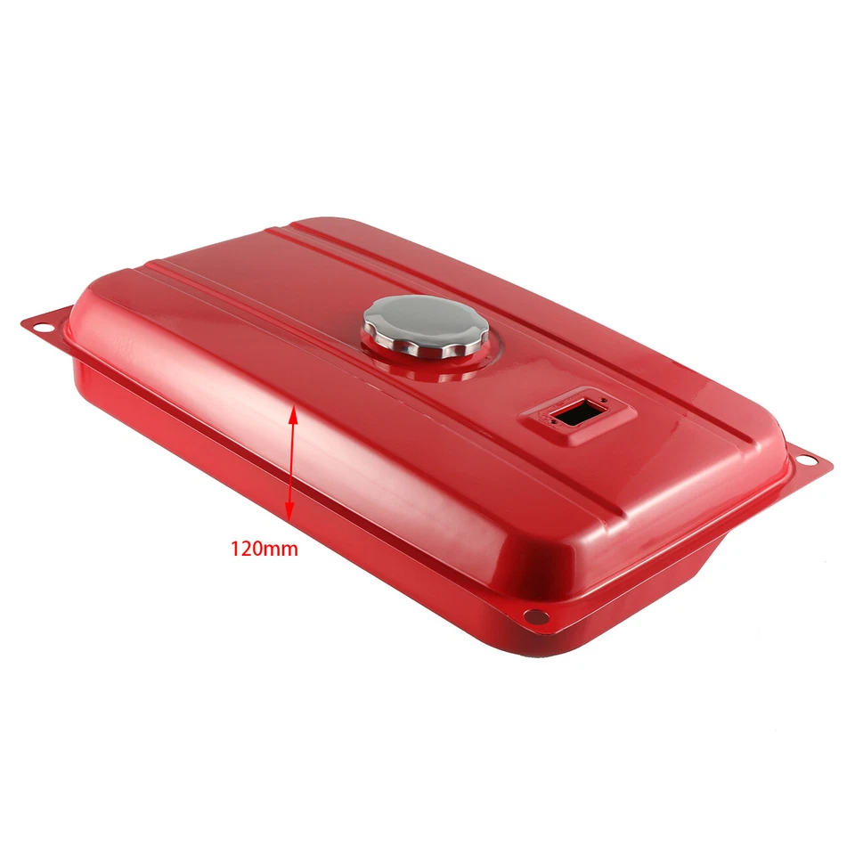 Tanque de combustible secundario universal de 7 galones generador Petcock filtro medidor tapa Foto 3 de 4