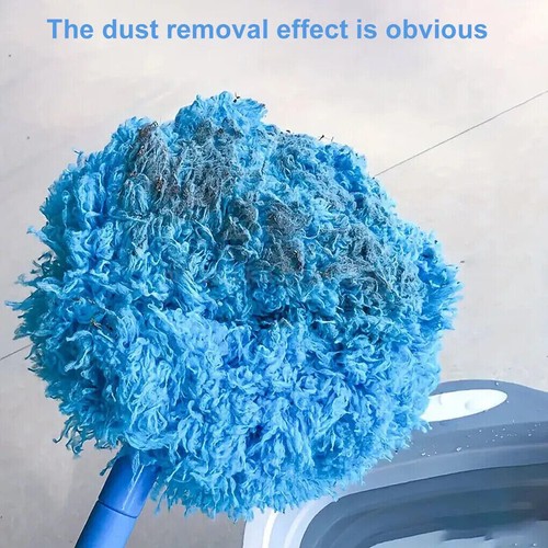 Ceiling Fan Cleaner Duster with Extension Handle Reusable Micro fiber Washable - Picture 13 of 16