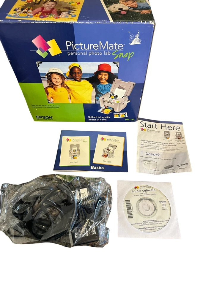 Epson PictureMate Snap Personal Photo Lab-Enhance ,Crop Fix Red Eye - Tested - Image 3 of 4