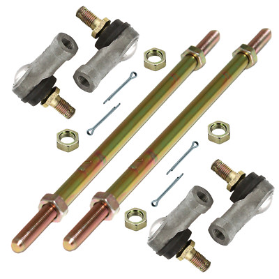 Caltric Tie Rod End Kit For Polaris 350 400 350L 400L 2X4 (1993-1994) – Includes Castle Nut & Pin