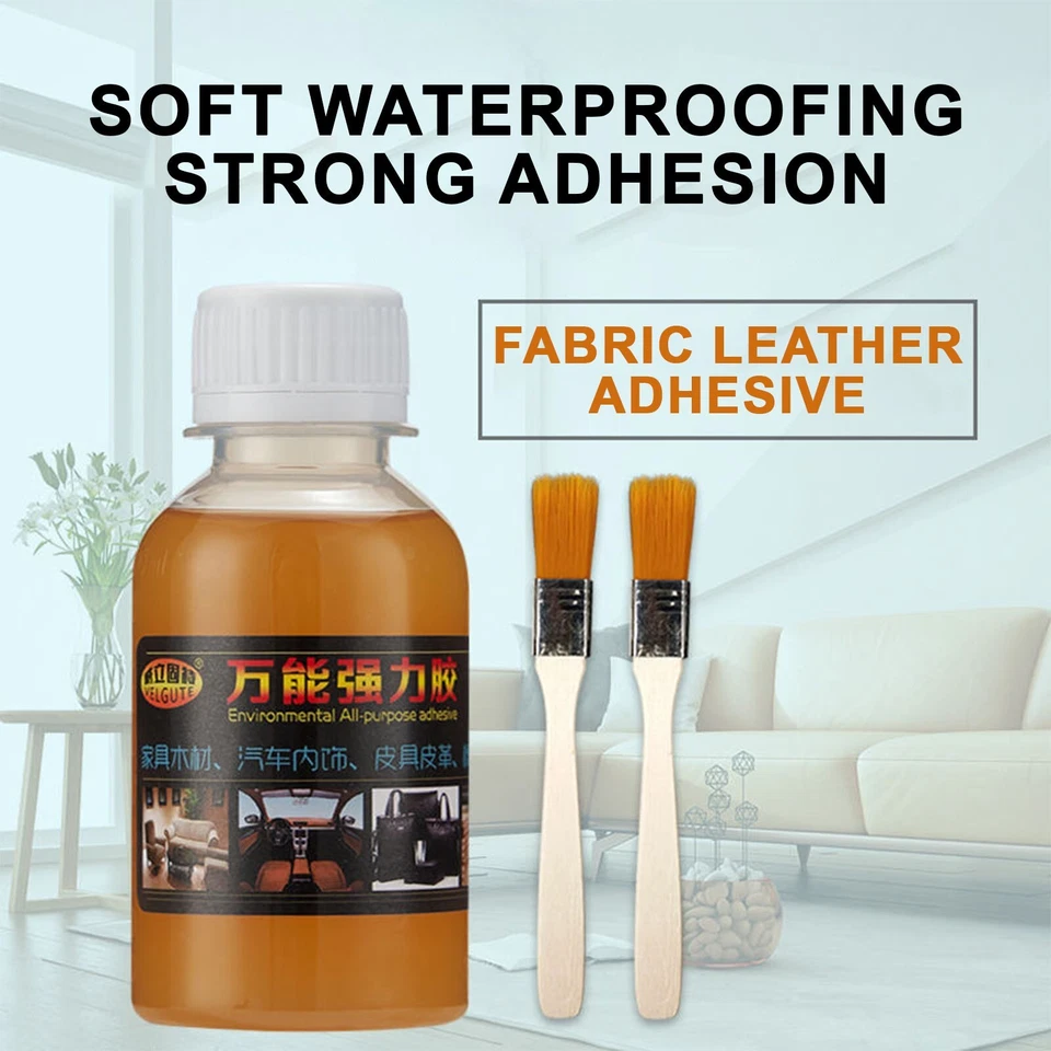 Car Roof Liner Repair Glue 100ml Heavy Headliner Adhesive Fast Dry Glue Liquid - Image 4 of 4