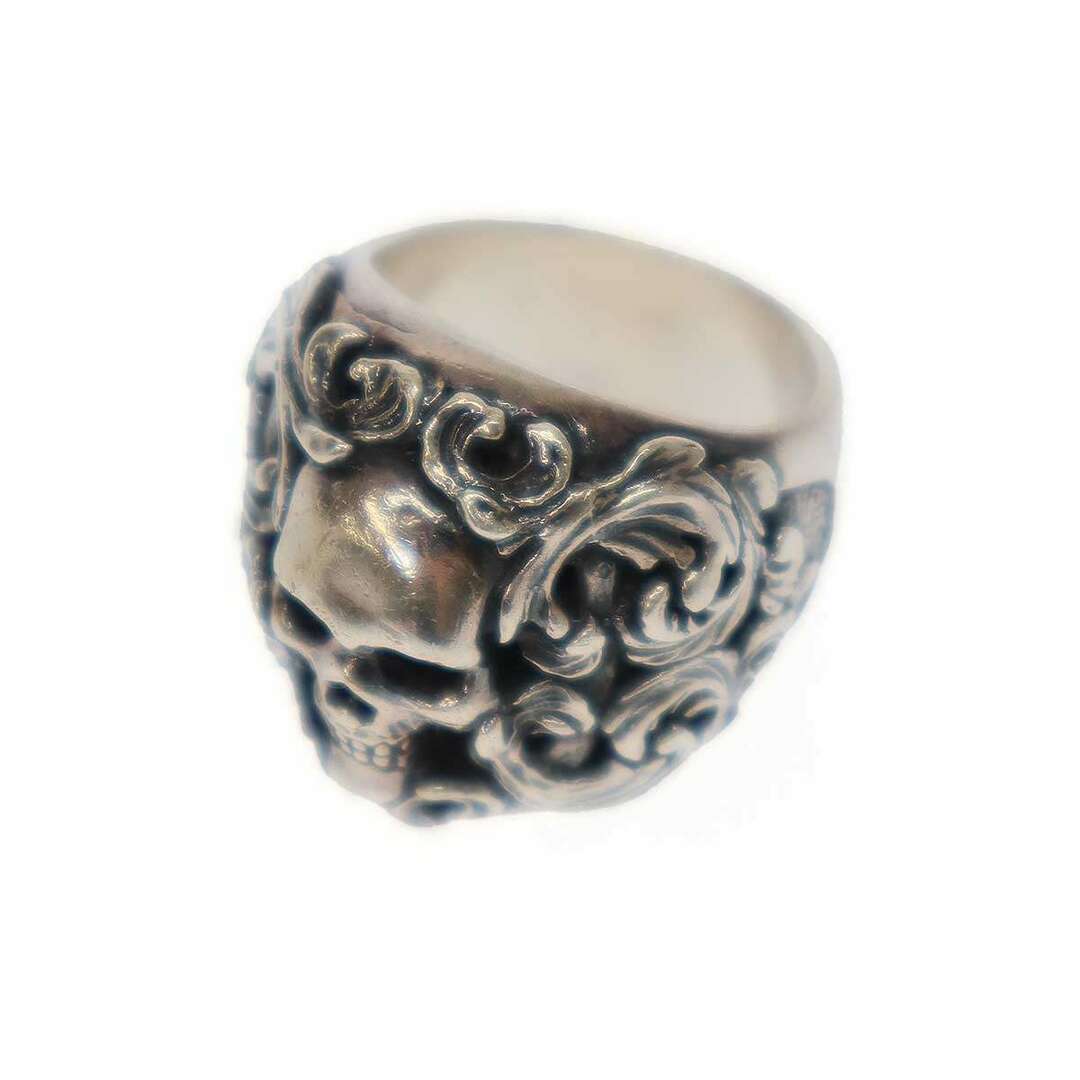 NUMBER (N) INE x MAGICAL DESIGN 9 SKULL RING SILVER approx NUMBER (N) INE x MAGICAL DESIGN 9 SKULL RING SILVER approx