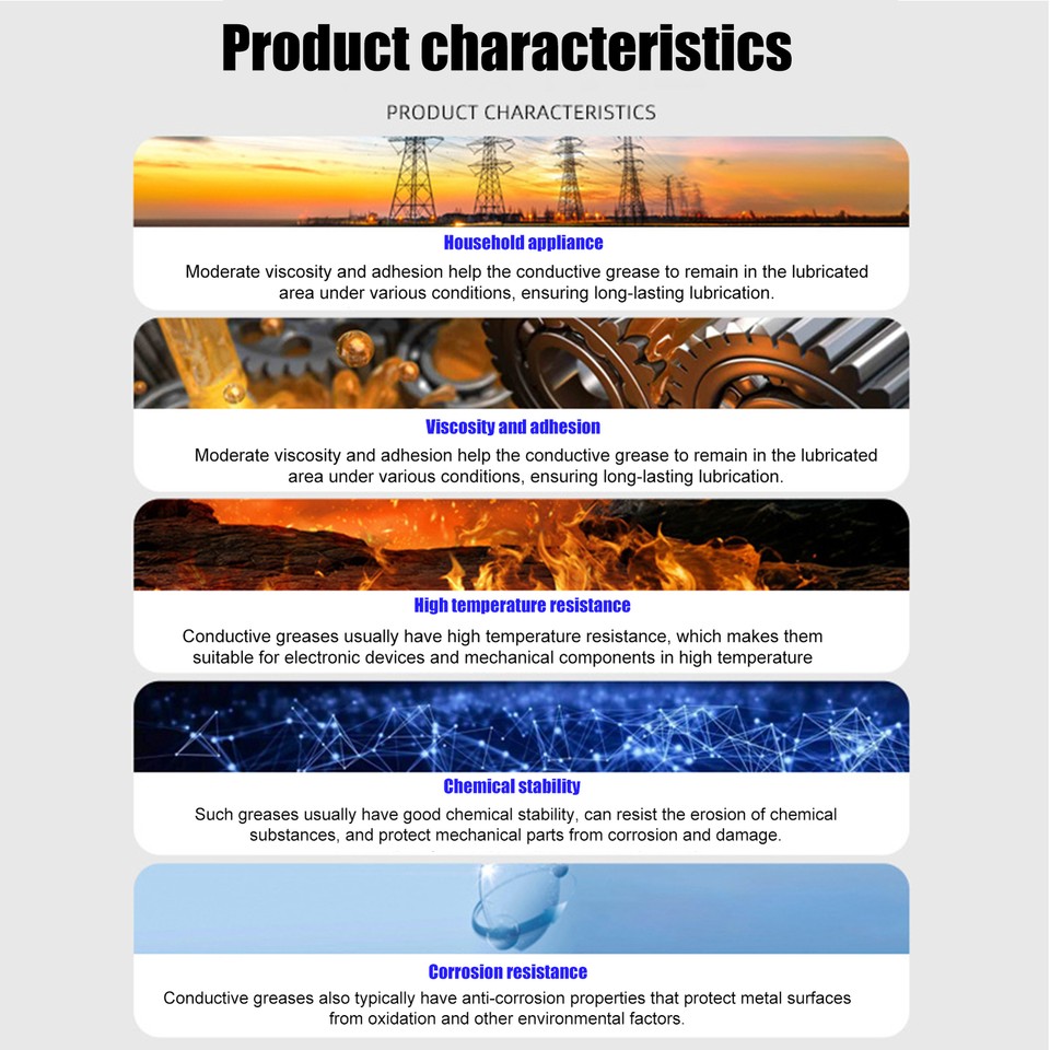 30g Electrical Contact Grease Automotive Electrical Dielectric Grease