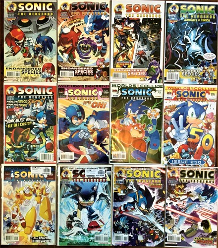LOT 173:  SONIC The HEDGEHOG 12 Comic Books #243-254 ~ 2013 Bagged & Boarded - Picture 9 of 9