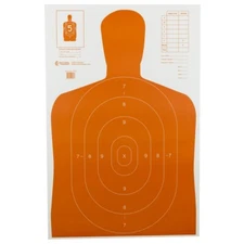 Action Target B-27E Economy Target Orange Silhouette 7, 23" x 35" 100 Per Box