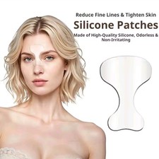 Patchs visage en silicone réutilisables traitement anti-rides patchs soins de la peau