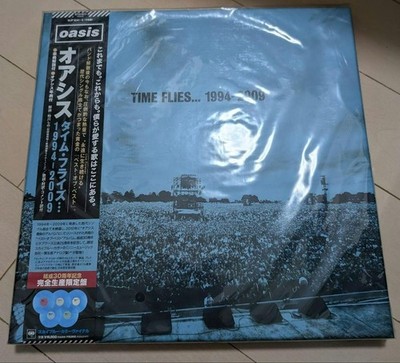 洋楽 oasis TIME FLIES... 1994-2009 BEST Oasis Time Flies 1994-2009 (Vinyl, Japan, Limited Edition