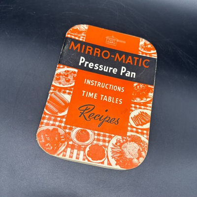 #ad #ad Vintage Mirro Matic Pressure Pan 1945 Instructions Recipes Booklet Cookbook $15.00