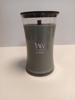 WoodWick Duftkerze | Große Sanduhr Kerze | Verdant Fig | Perfekte Geschenke für