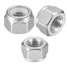 35Pieces 3/8"-16 Inch Nylon Lock Nuts,SpzcdZa 304(A2-70) Stainless Steel Lock...