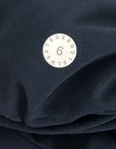 Lululemon On the Fly Crop 23 Pants size 6 True Navy Blue Pockets Drawstring NEW - Picture 17 of 19