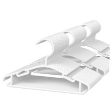 Kids Hangers - Baby Hangers for Closet - Baby Clothes Hangers 60 60PCS White