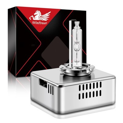 WinPower D5S Xenon HID Headlight Bulb, 6000K Cool White 35W Metal Stents 