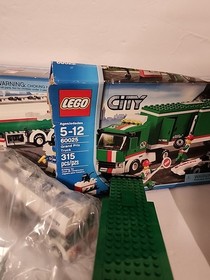 LEGO City Octane Lot Grand Prix Truck (60025) & Tank 3180 & Cars 
