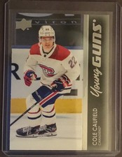 2021-22 UD SERIES 1 COLE CAUFIELD YOUNG GUNS RC