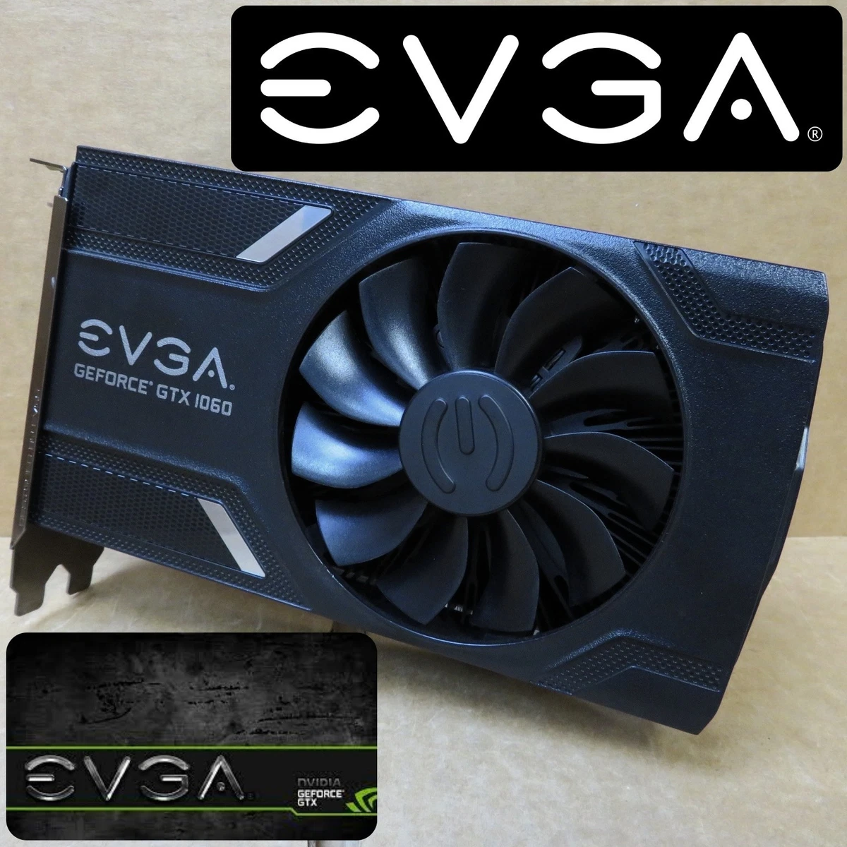 EVGA NVIDIA GeForce GTX 1060 3 GB Memory Computer Graphics Cards
