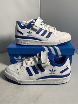 Adidas Forum Low FY7756 weiß blau - Größe UK 5 neu im Karton