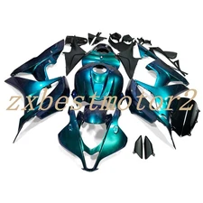 Chameleon Fairing Kit For Honda CBR600RR 2007-2008 ABS Blue Green Bodywork Set